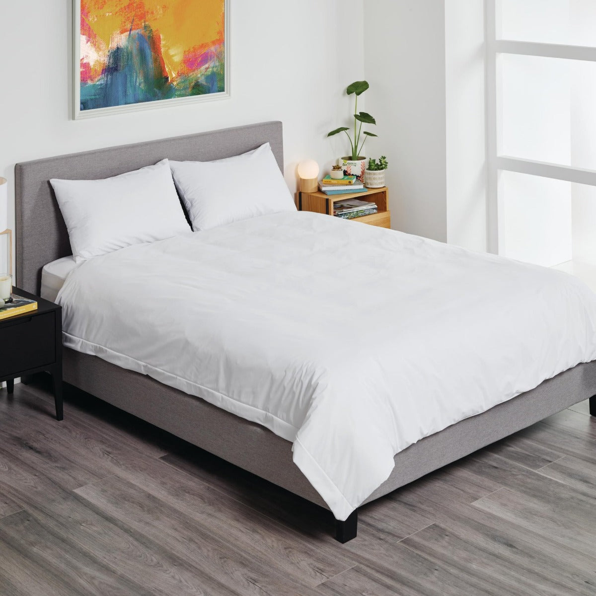 Ultima Dynatex Waterproof Quilt Protector White Protect-A-Bed