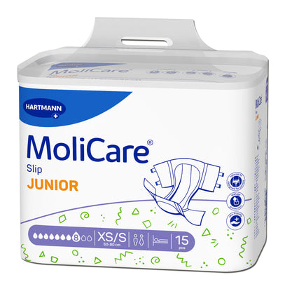 MoliCare Slip Junior 8 Drops Extra Small XS 50-80cm Unisex 1900ml 169111