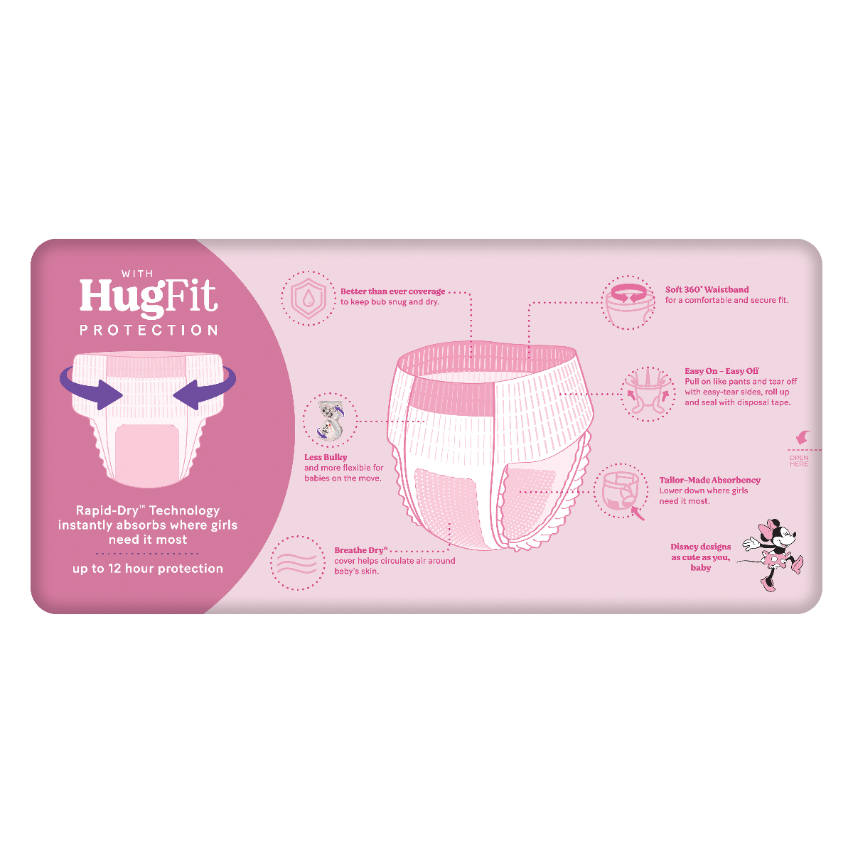 Huggies Nappy Pants - Walker Boy