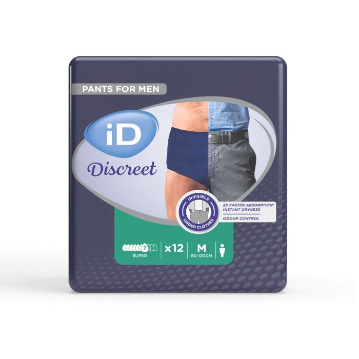ID Discreet Pants Men Super Medium 80-120cm 1090ml IDD65221312