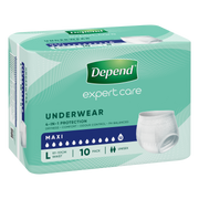 Depend Underwear Expert Care Maxi Unisex Large 97-117ml 2700ml White 20017