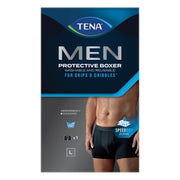 Tena Men Washable Boxer Large Size 34 96-101cm Black 798340