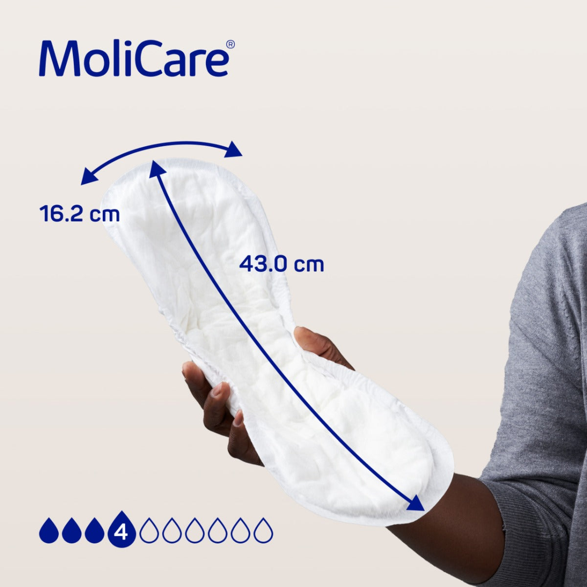 MoliCare Premium Lady Pad 4 Drops 782ml 168682