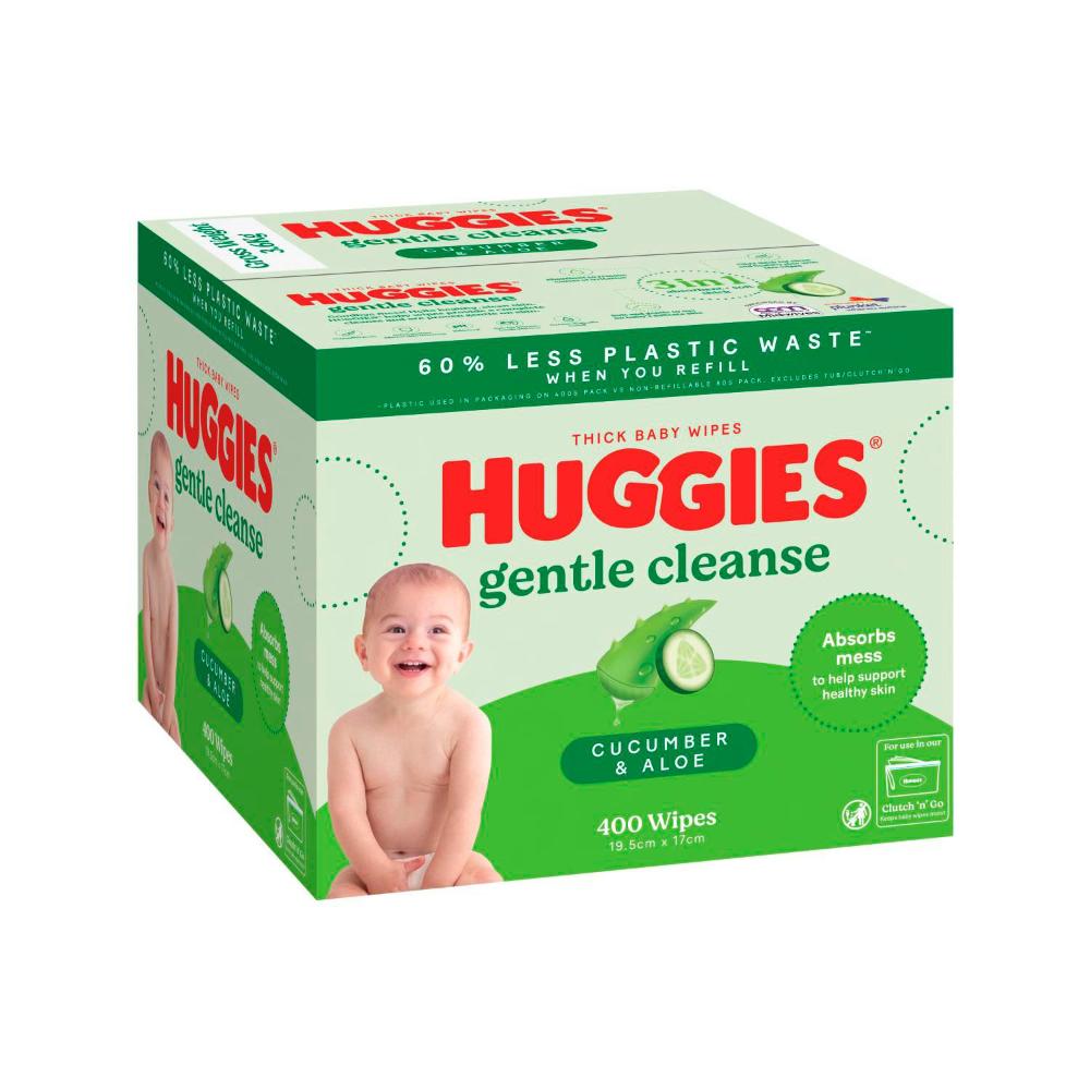 Huggies Baby Wipes 19.5x17cm Refills Cucumber & Aloe 92777