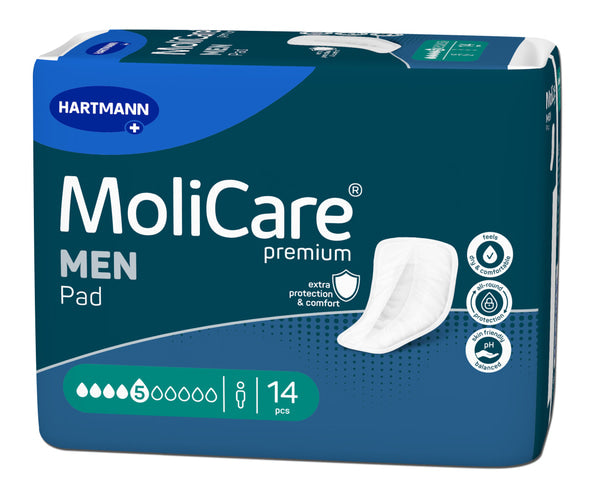 MoliCare Premium Men Pad 34.5x18cm 5 Drops 852ml 168069