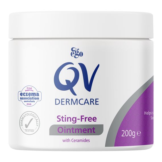 Qv Dermcare Sting Free Ointment 200g 11909 QV