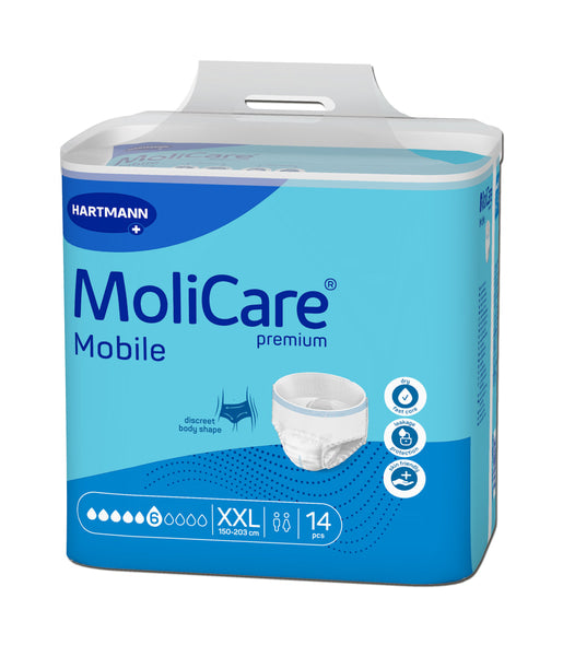 Molicare Premium Mobile Unisex XXL 150-203mm 2277ml 6 Drop 166170