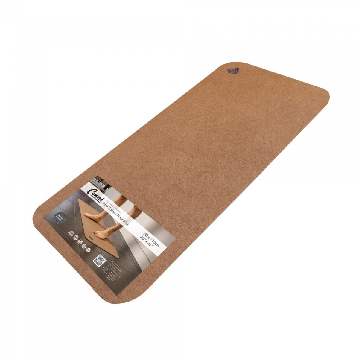 Anti-Slip Floor Mat 50x115cm Mid Runner - Pebble Conni 99-050115-00-1PE