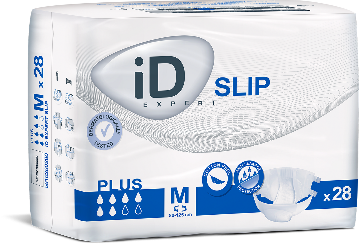 iD Slip Plus Unisex Medium 80-125cm 2000ml 5610260280-01