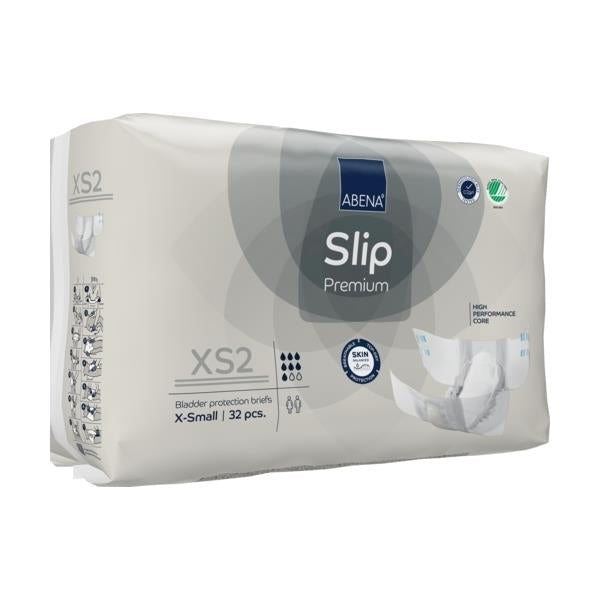 Abena Slip XS2 Unisex Briefs Extra Small 50-60cm 7 Drops 1400ml 1000021280