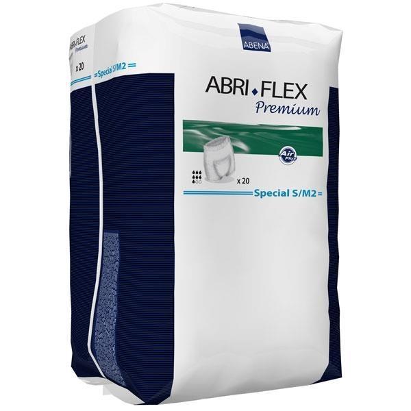 Abena Pants Special S/M2 Waist 60-110cm Unisex 1700ml White/Blue Stripe SA41073