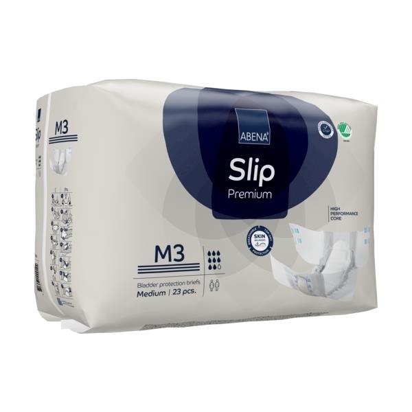 Abena Slip M3 Unisex Briefs Medium 70-110cm 8 Drops 3100ml 1000021286