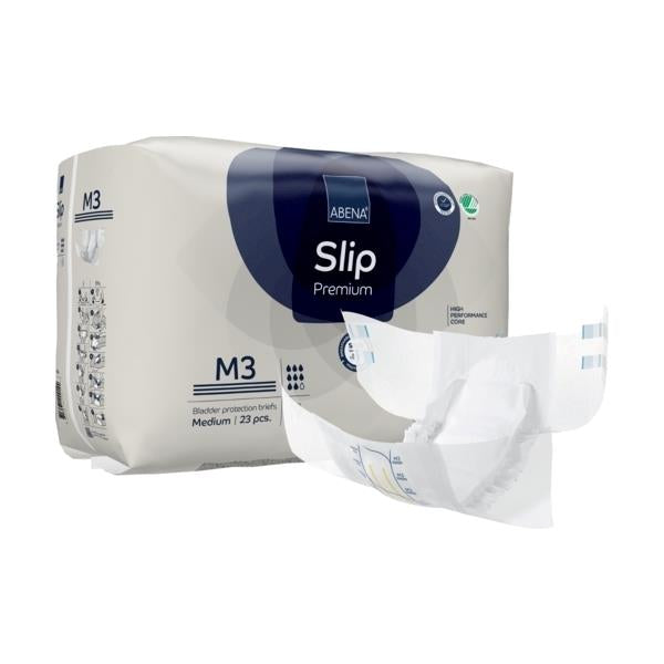 Abena Slip M3 Unisex Briefs Medium 70-110cm 8 Drops 3100ml 1000021286