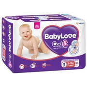 BabyLove Cosifit Crawler Size 3, 6–11 kg, inner pack of 44 pictured for the box of 176