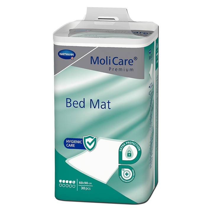 MoliCare Premium Bed Mat Med Mats 60-90cm 5 Drops 850ml 161065