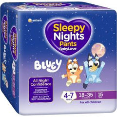 BabyLove SleepyNights Pants, 4–7 years, 18–35 kg, pack of 15