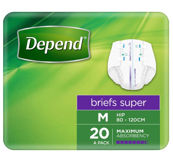 Depend Brief Super - Medium
