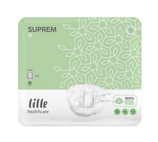 Lille Suprem Fit Maxi Unisex Briefs Large 105-150cm 3550ml LSFT7341BR-07