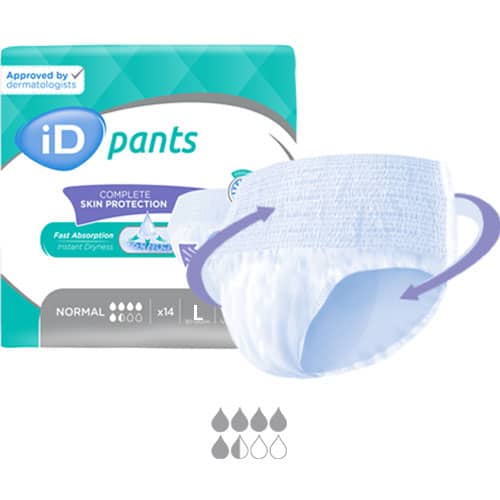 ID Pants Normal Unisex Large 100-145cm 1045ml 62311114