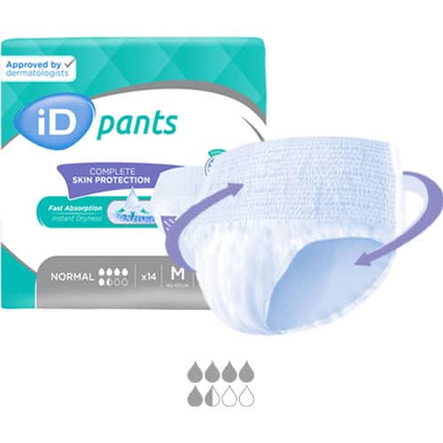 ID Pants Normal Pull-Ups Unisex Medium 80-120cm IDS62211114 1045ml