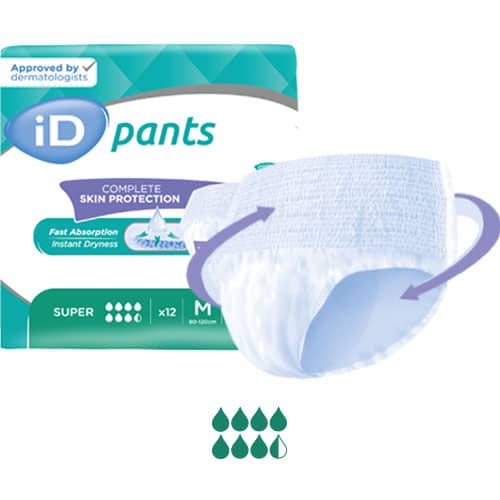 ID Pants Plus Unisex Large 100-145cm 1375ml IDS62321114