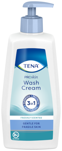 Tena Wash Cream 500ml Pump Bottle 4242