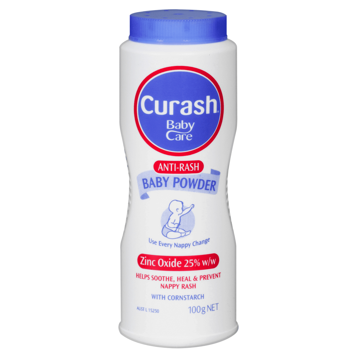 Anti-Rash Baby Powder 100g Curash