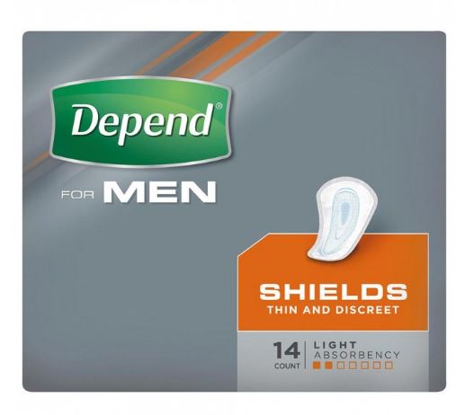 Depend Shields for Men