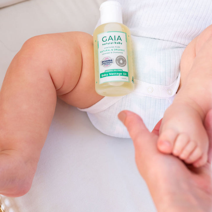 Gaia Natural Baby Massage Oil 4750-SRT