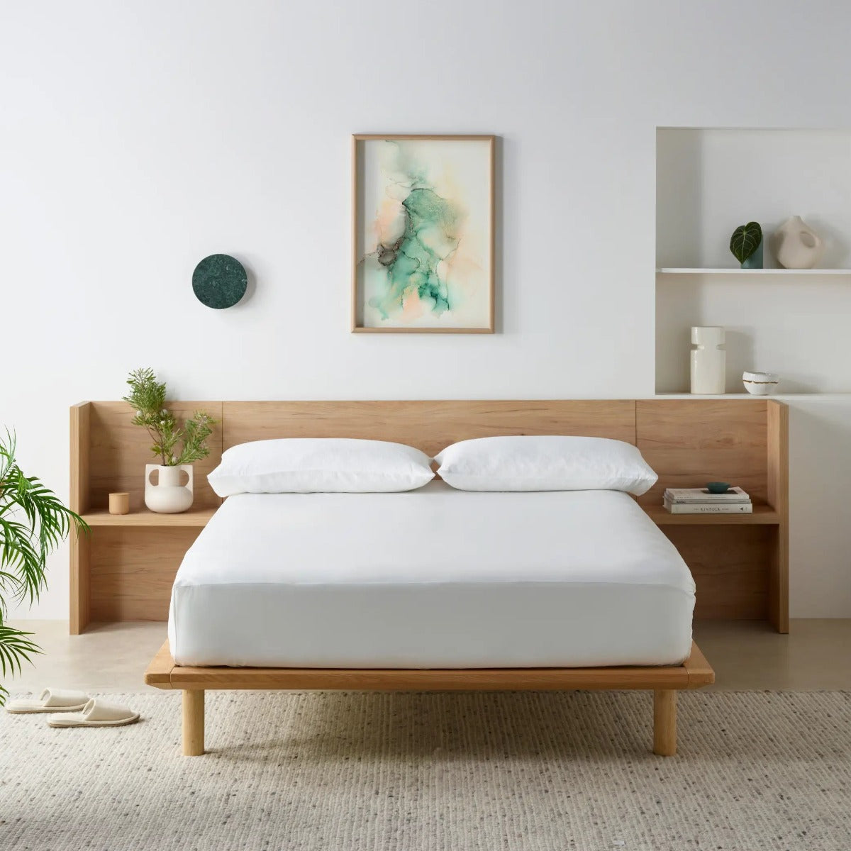 Duratherme Waterproof Mattress Protector  White Bed DTMP StayDry
