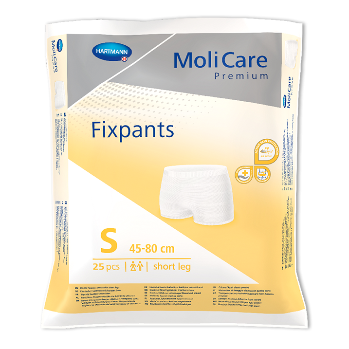 MoliCare Premium FixPants Short Unisex Small 80-120cm 947711
