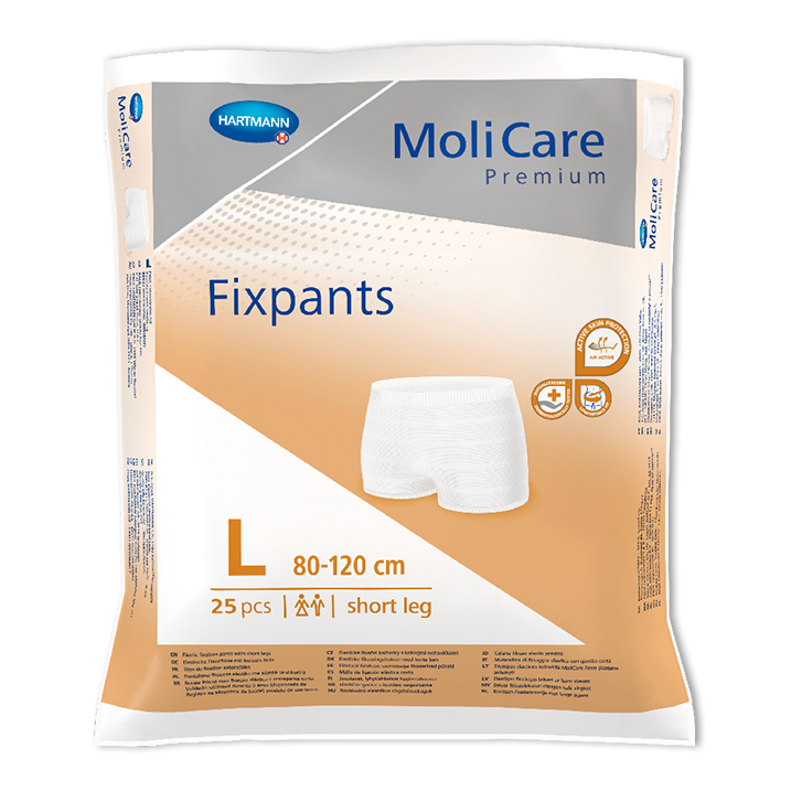 MoliCare Premium FixPants Short Unisex Large 80-120cm 947713