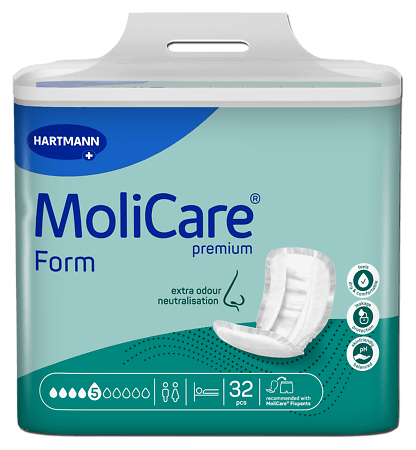 Molicare Premium Form Pad Unisex 5 Drop Extra Green 168405