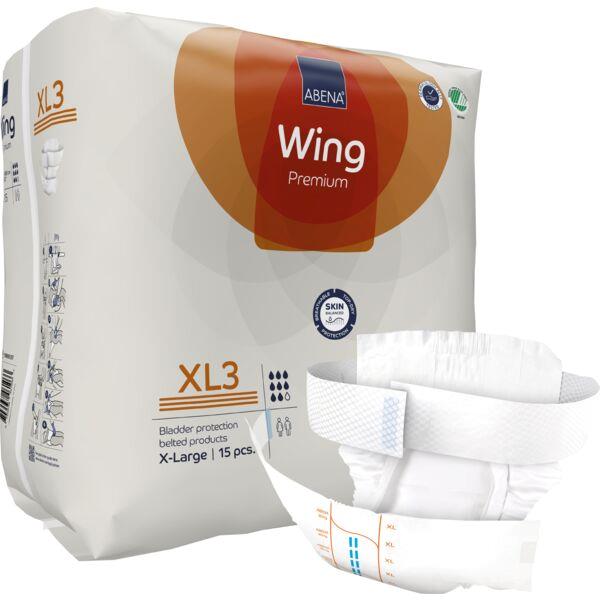Abena Wing Belted Pads XL3 110-160mm 4100ml Orange SA1999905397