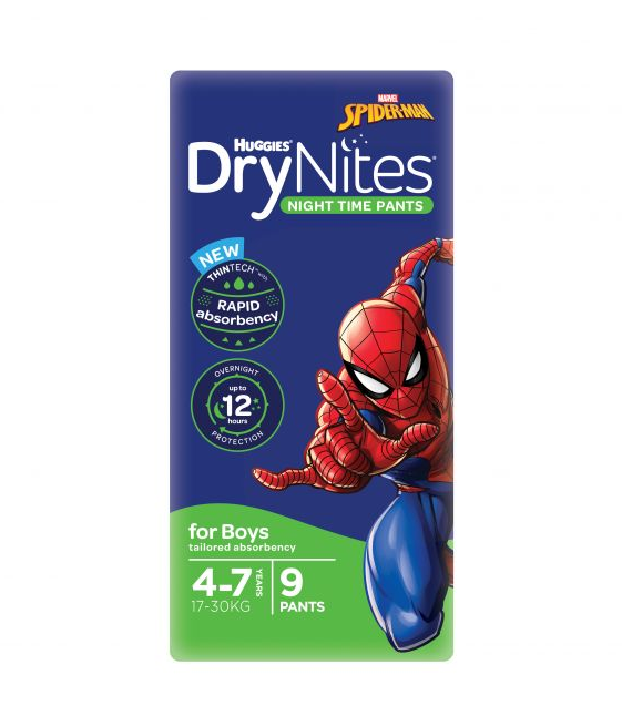 Huggies DryNites Boys Pyjama Pants 4-7 17-30kg 21503