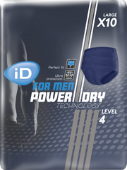 ID Pants For Men Unisex Level 4 Large 100-140cm 950ml 5521360100