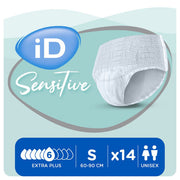 ID Sensitive Pants Extra Plus Unisex Small 60-90cm 1375ml IDS62121114