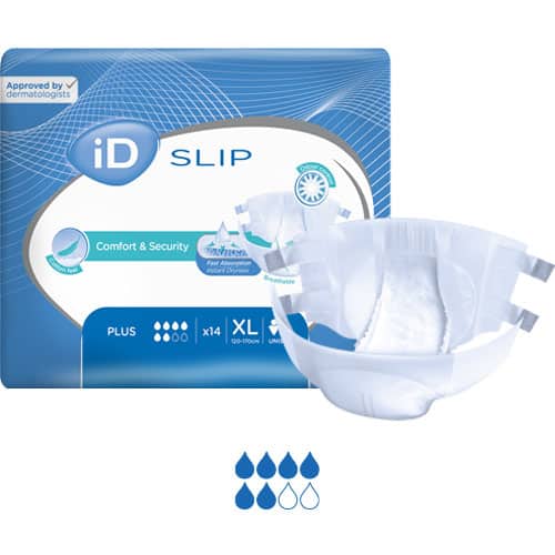 ID Slip Plus Brief Unisex Extra Large 120-170cm 3200ml 5630460140