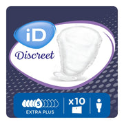 ID Discreet Pouch Extra Plus Pads for Men 504ml White IDD31221910