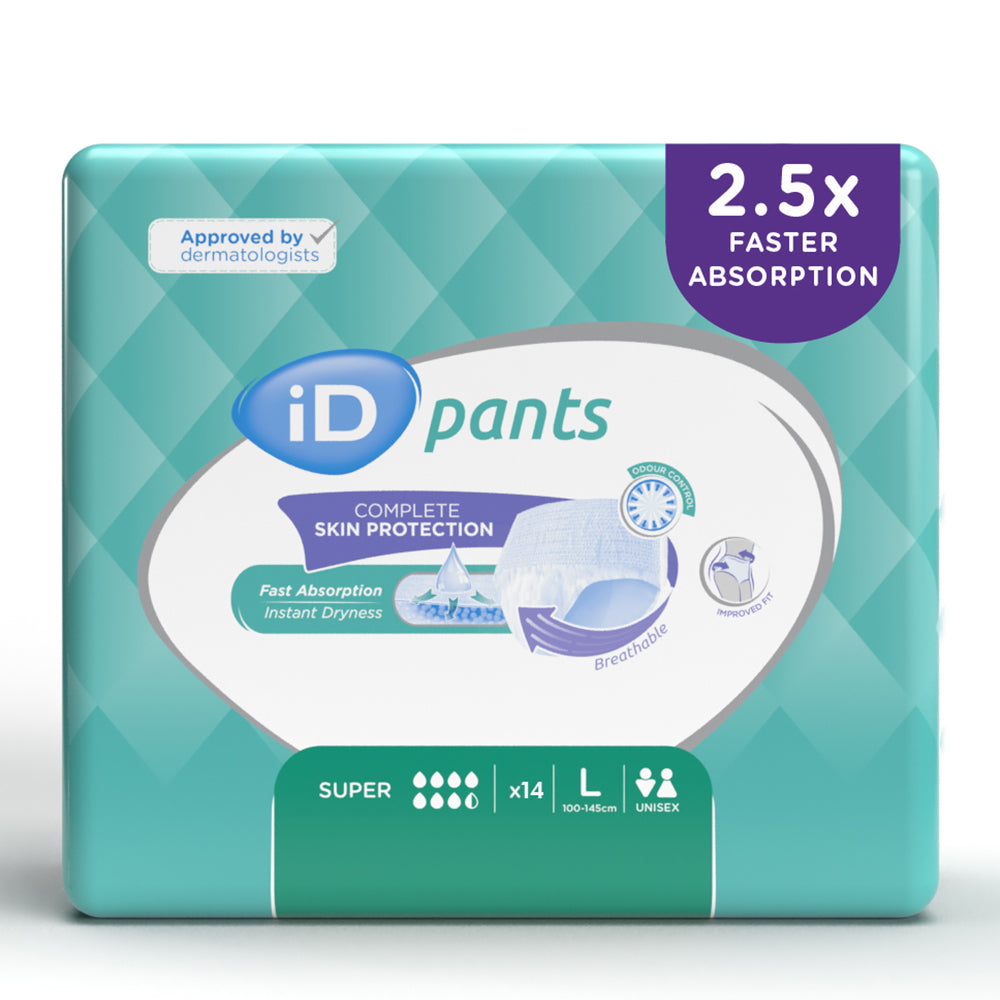 ID Pants Super Unisex Large 100-145cm 1870ml IDS62332114