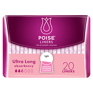 Poise Liners Ultra Long Female 75ml 91861