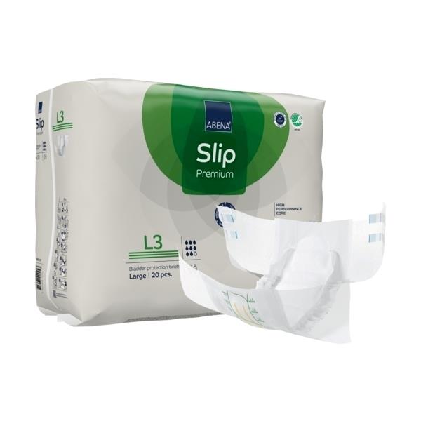 Abena Slip L3 Unisex Briefs Large 100-150cm 8 Drops 3400ml 1000021291