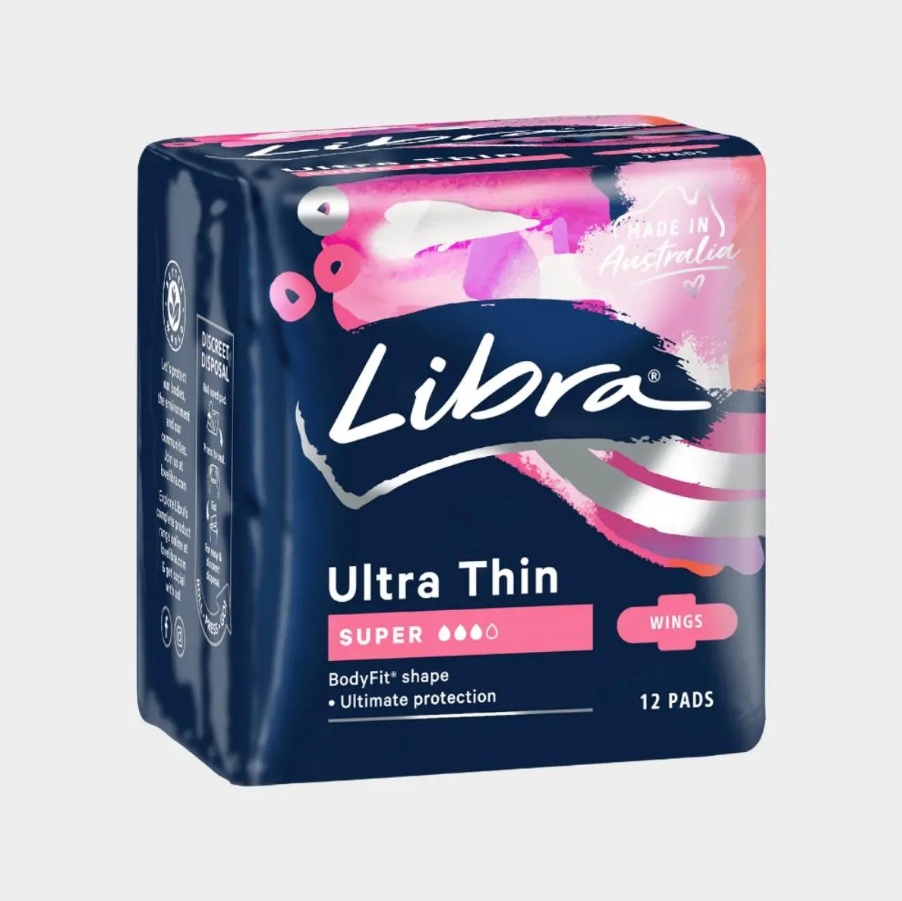 Libra Ultra Thin Super Pads with Wings 2309612