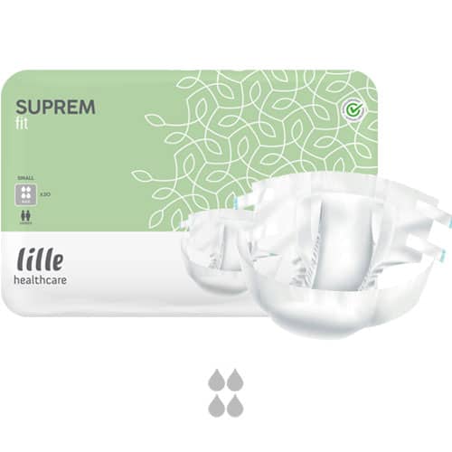 Lille Suprem Fit Maxi Small Waist 60-100cm Unisex 2190ml White LSFT7121BR-06