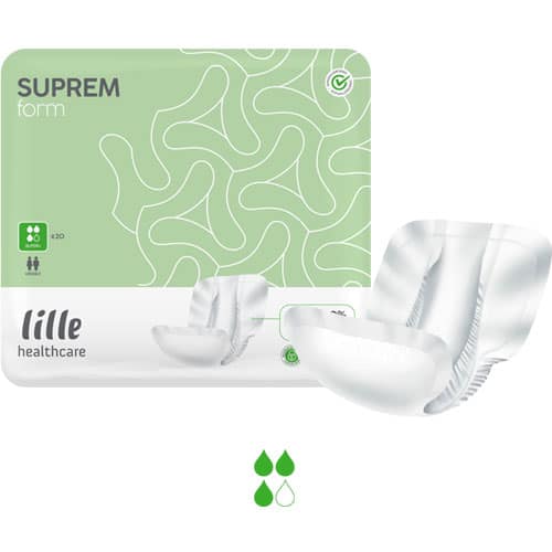 Lille Suprem Form Super Plus Unisex White 700x360mm Unisex 2740ml White LSFM5161BR-05