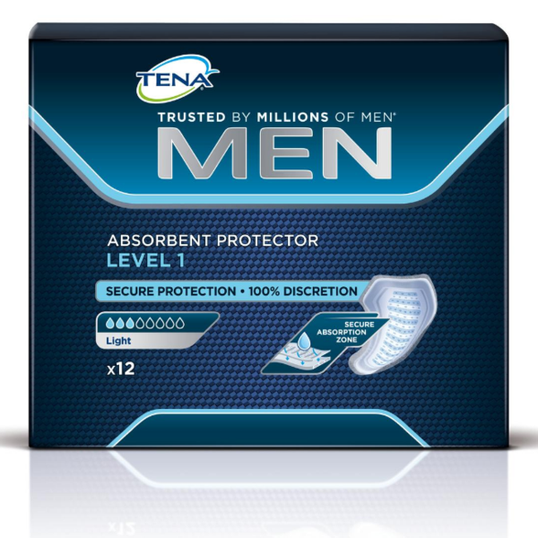 Tena Level 1 Men Pad 230x198 3 Drops 165ml 750658