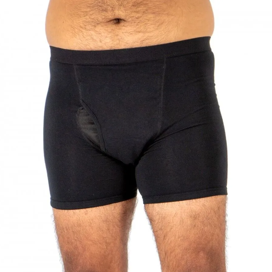 Tena Washable Underwear Male Extra Large 102-107cm Black 84934 Each