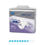 MoliCare Premium Elastic Unisex Briefs Large 8 Drops 3095ml 115-150cm 165473