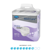 MoliCare Premium Mobile Unisex Pull-Ups Extra Large 8 Drops 2421ml 130-170cm 915874