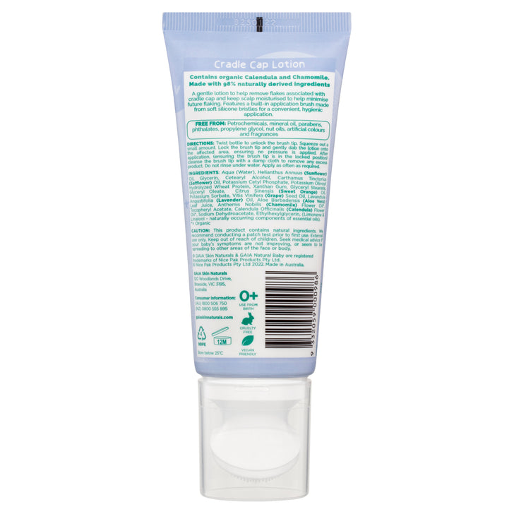 Gaia Natural Baby Cradle Cap Lotion 75ml 4745-SRT